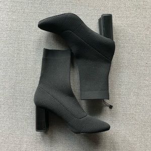Zara Fabric Ankle Sock Booties